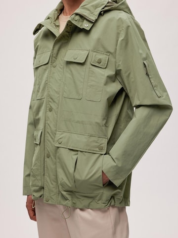 SELECTED HOMME Демисезонная куртка 'Hoye' в Зеленый