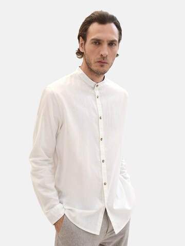 TOM TAILOR - Regular Fit Camisa em branco