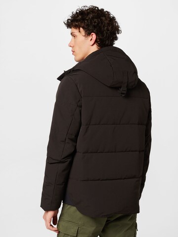 Vintage Industries Winter Jacket 'Glenn' in Black