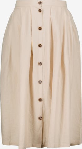 Ulla Popken Rok in Beige: voorkant