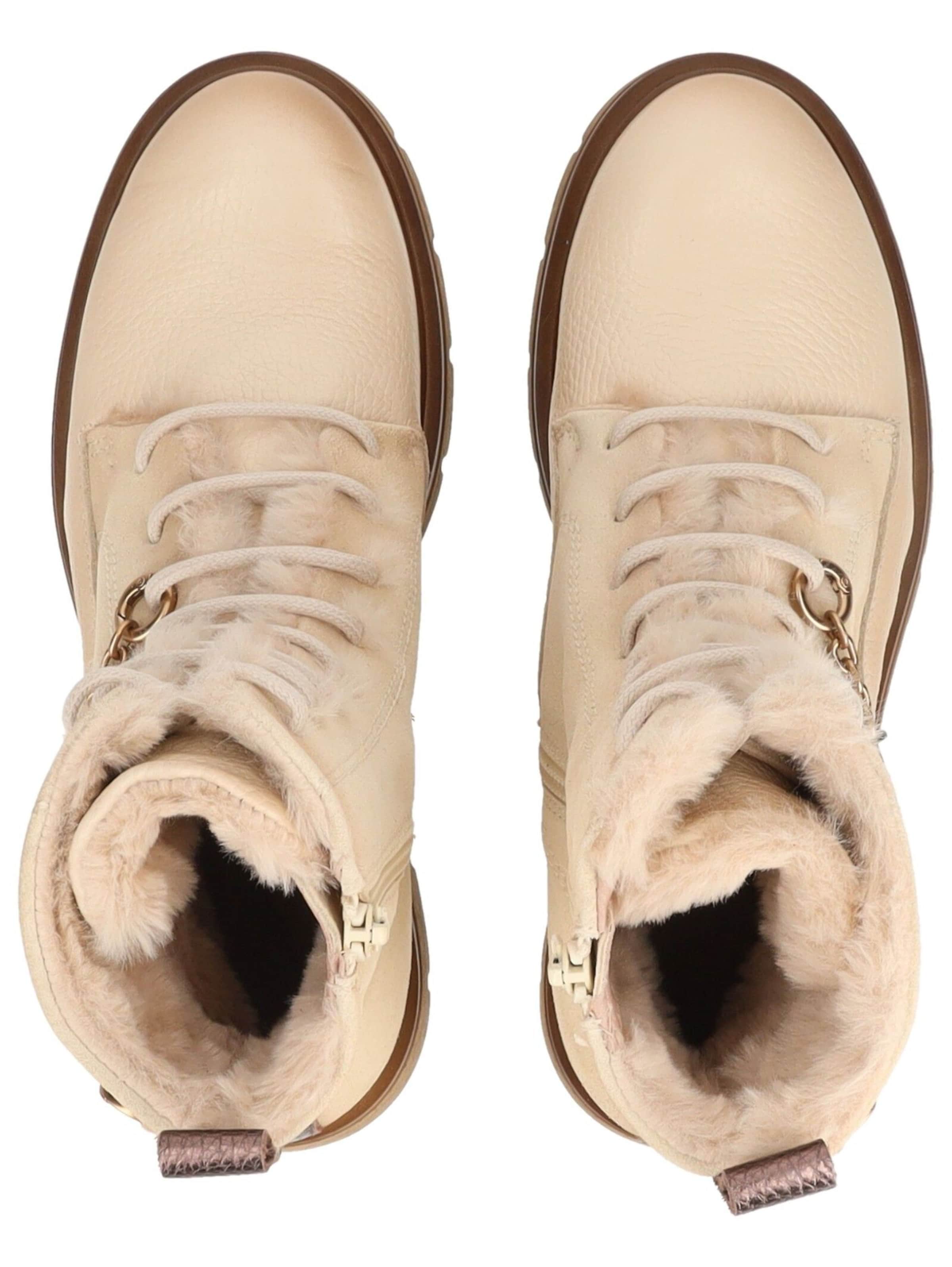 Hispanitas Schnürstiefelette in Beige