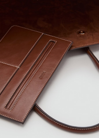 MANGO Shopper 'G-- capi' in Braun