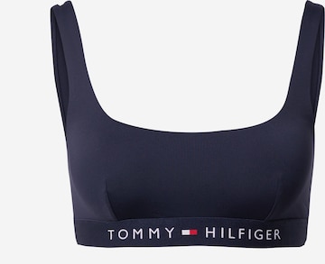 Hauts de bikini Tommy Hilfiger Underwear en bleu : devant