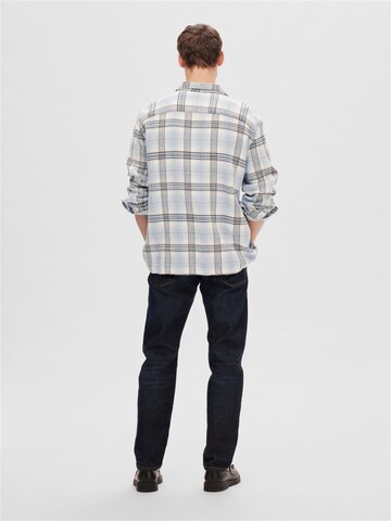 SELECTED HOMME Regular fit Ing - kék