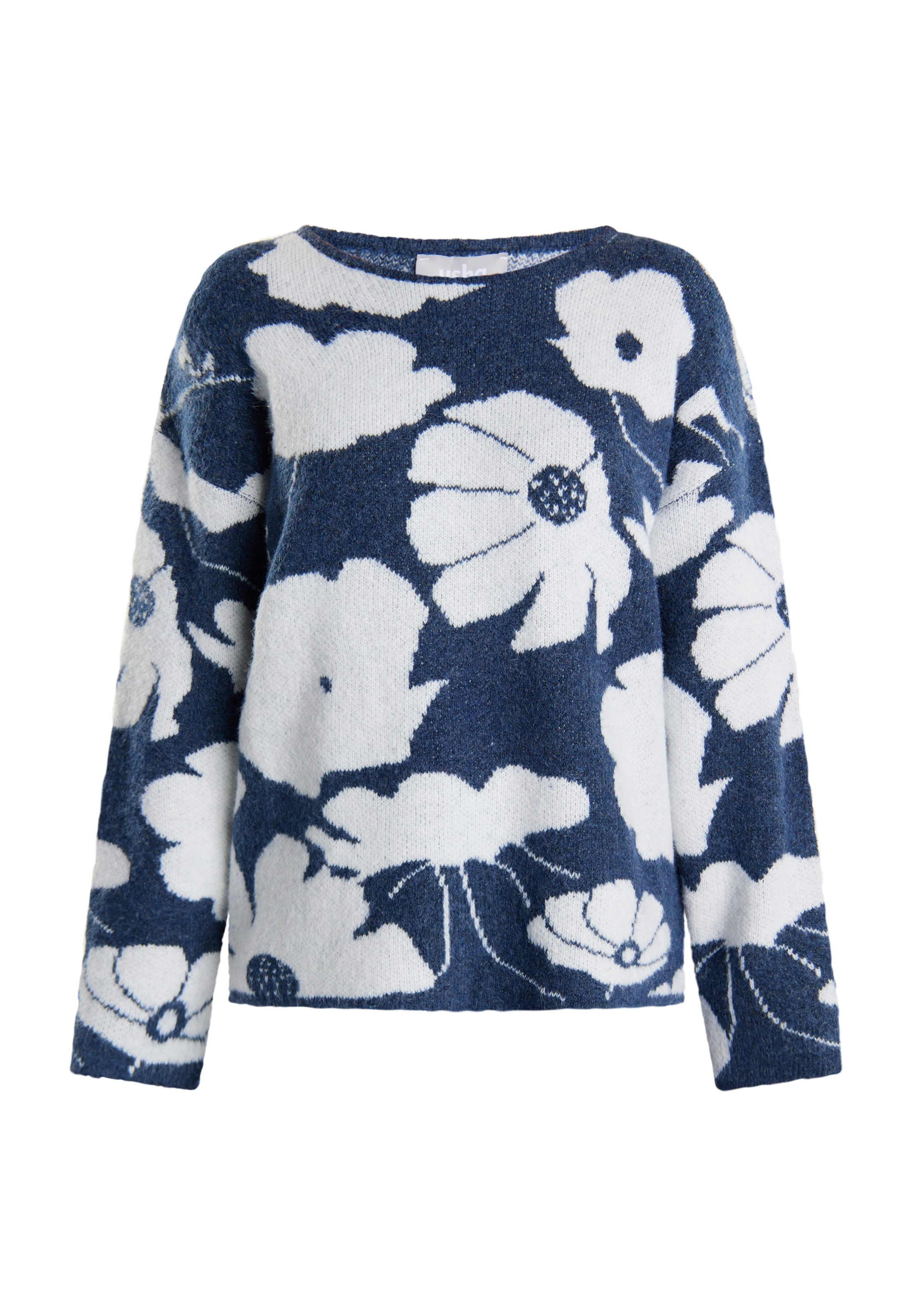 Usha Kampsun 'Lurea', värv sinine: eest vaates