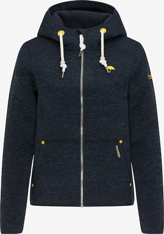 Schmuddelwedda Between-season jacket in Blue: front