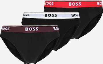 BOSS Black Slip 'Power' in Black: front