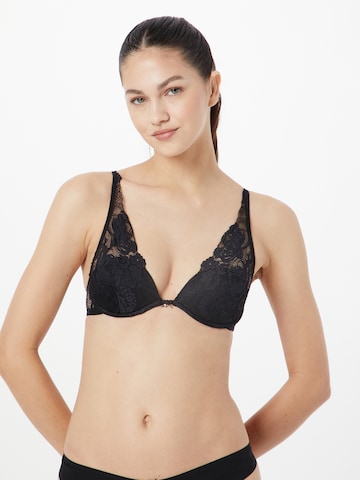 Women' Secret T-shirt Bra in Black: front