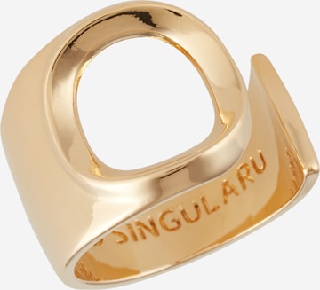 Singularu Ring in Gold: front