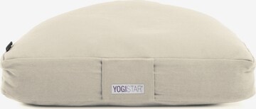 YOGISTAR.COM Meditationskissen - Halbmond in Weiß