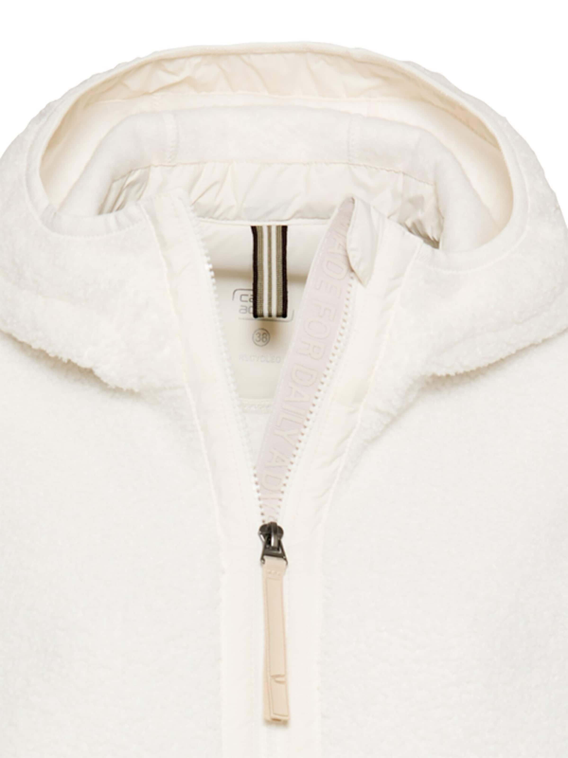 CAMEL ACTIVE Fleecejacke in Weiß