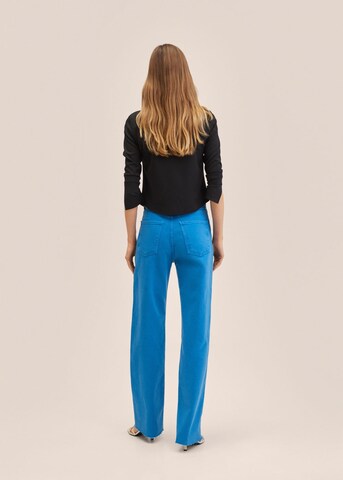 Wide leg Jeans 'Nora' di MANGO in blu