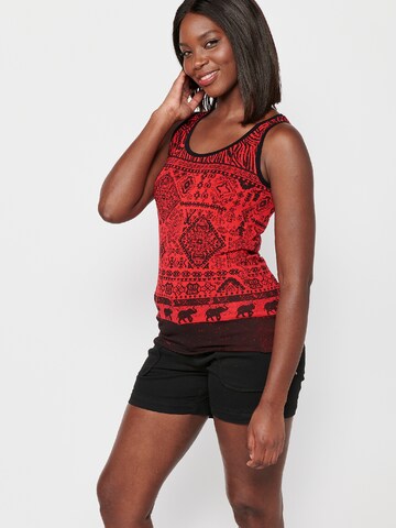 Top di KOROSHI in rosso
