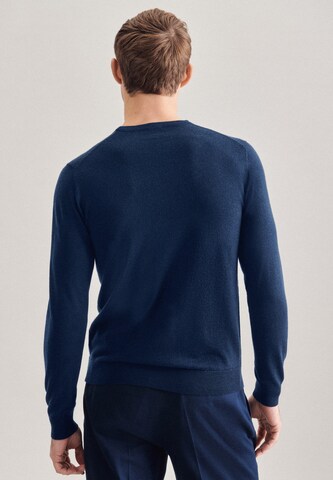 SEIDENSTICKER Pullover 'Schwarze Rose' in Blau