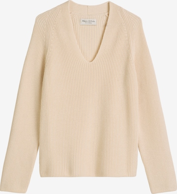 Marc O'Polo Sweater in Beige: front
