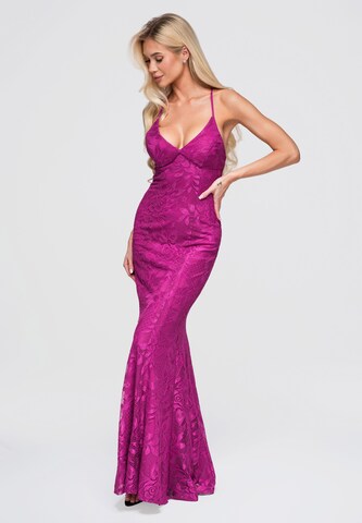 Robe de soirée Ombre en rose