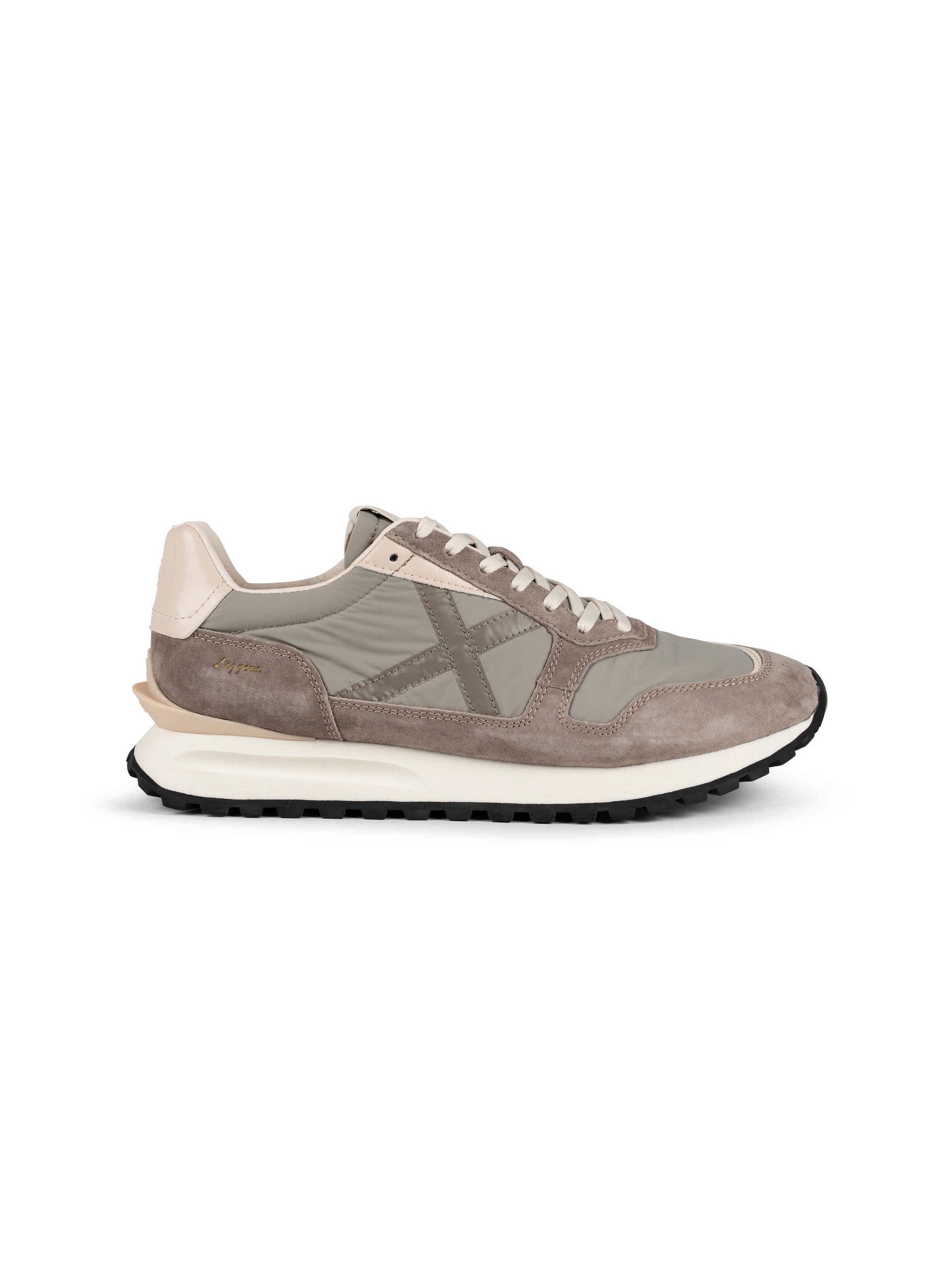 MUNICH Platform trainers 'Leggera' in Grey: front