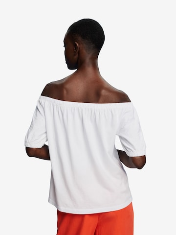 T-shirt ESPRIT en blanc