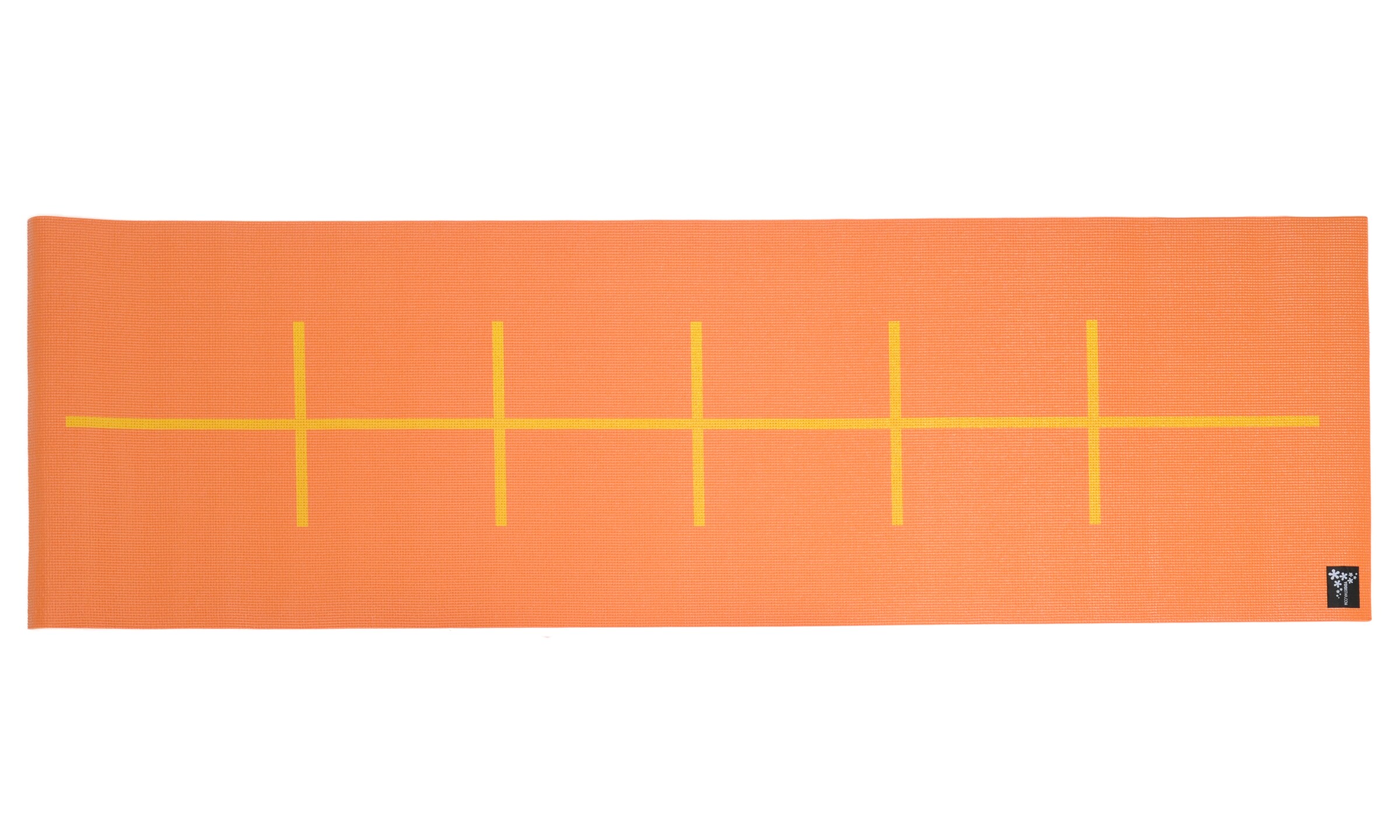 YOGISTAR.COM Mat 'Plus Alignment' in Orange