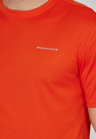 ENDURANCE Performance Shirt 'Dipose' in Orange