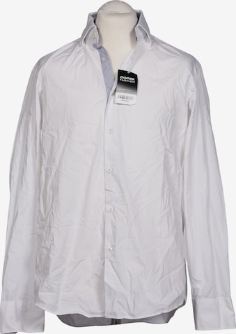 BOSS Black Hemd L in Weiß: Vorderseite