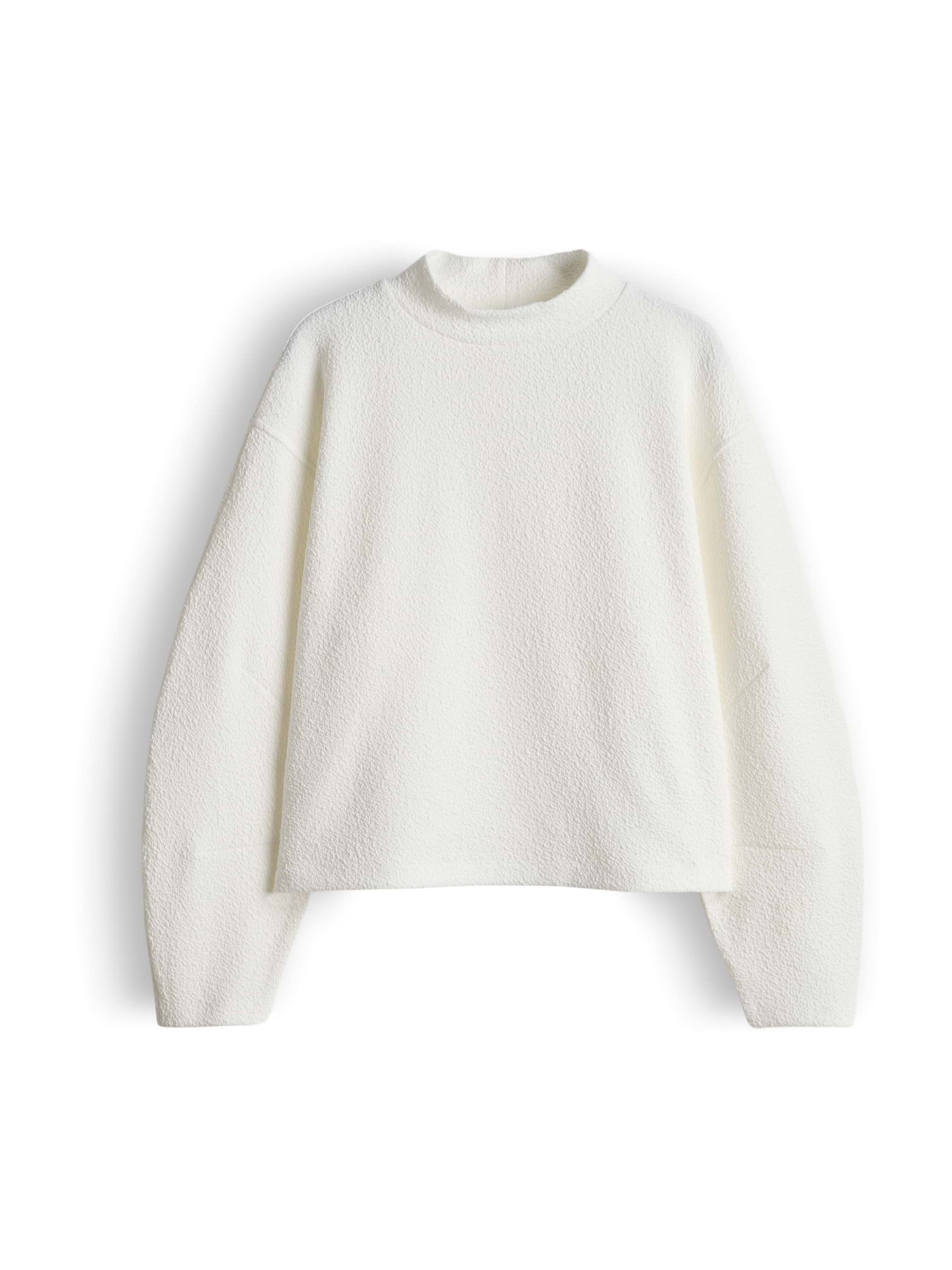 OPUS Sweatshirt 'Gandra' in Weiß: Vorderseite