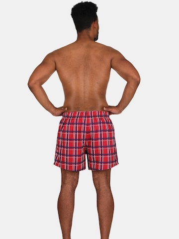 Shorts de bain wavebreaker en rouge
