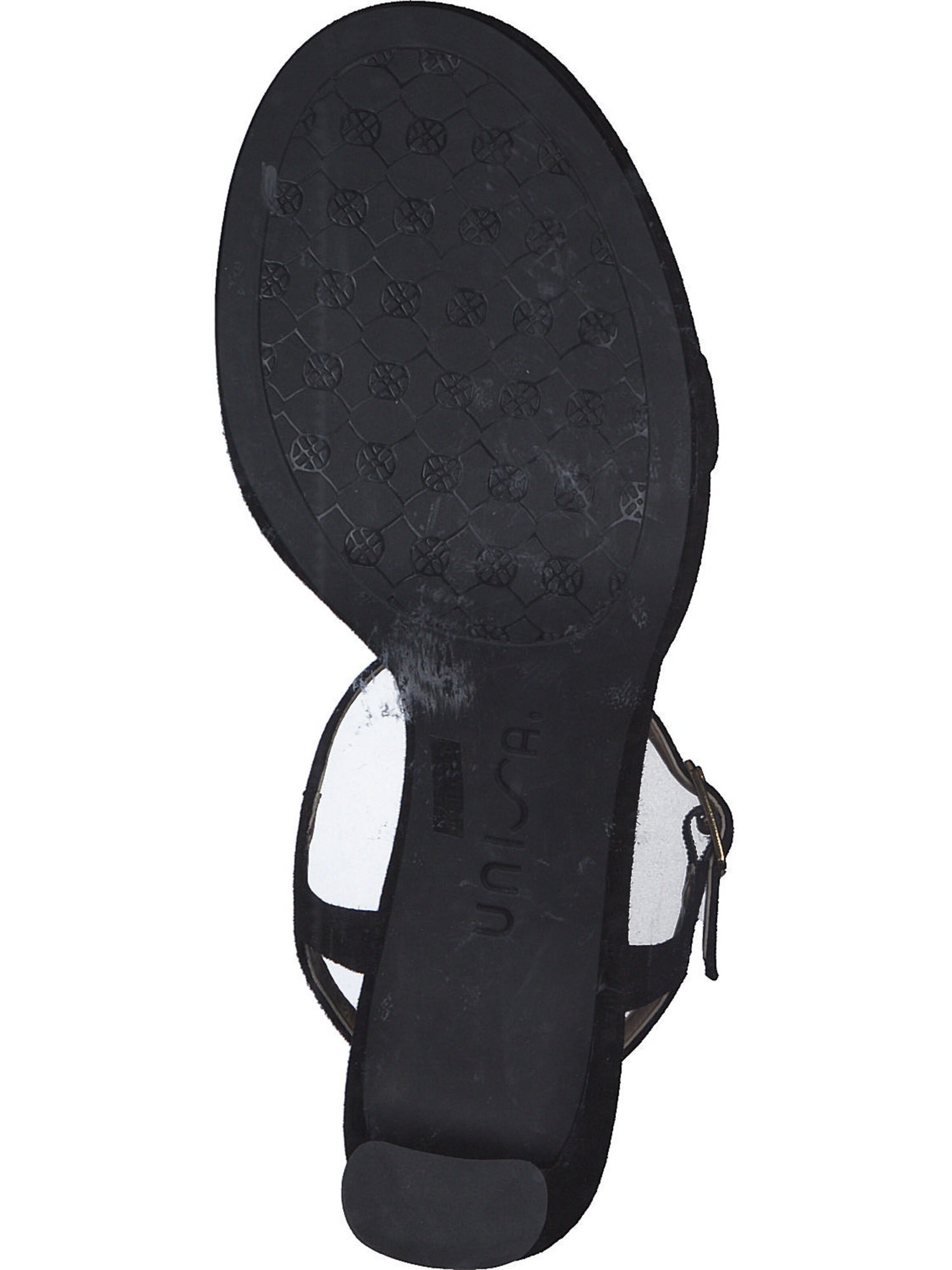 UNISA Sandalen met riem 'Soro' in Zwart