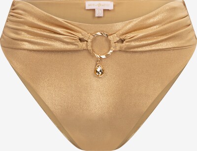 Moda Minx Bikinibroek 'Kos Pendant Hoop High Waist' in de kleur Goud, Productweergave