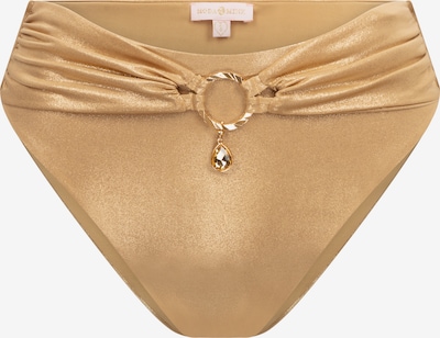 Moda Minx Bikini Bottoms 'Kos Pendant Hoop High Waist' in Gold, Item view