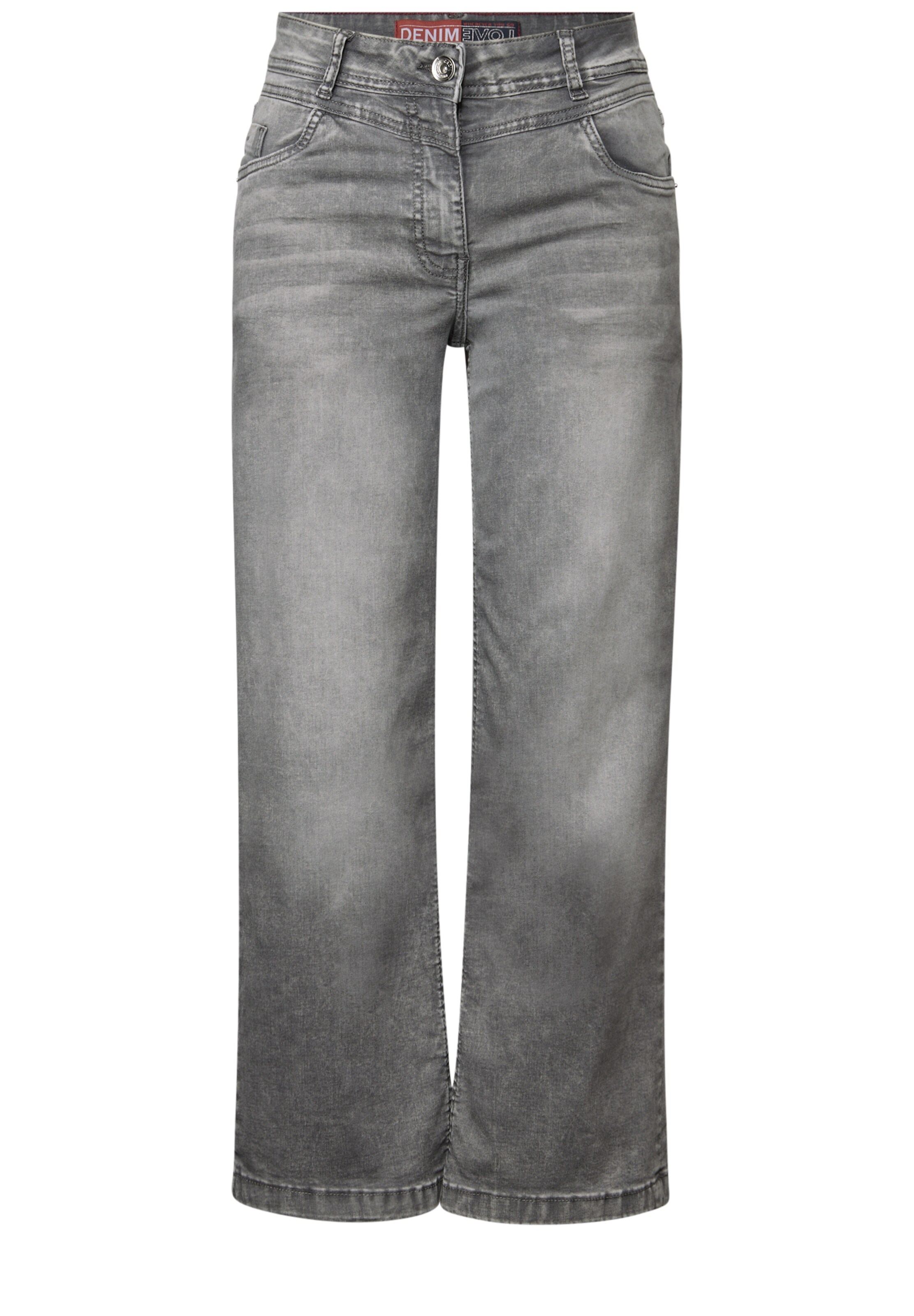 CECIL Loose fit Jeans in Grey: front