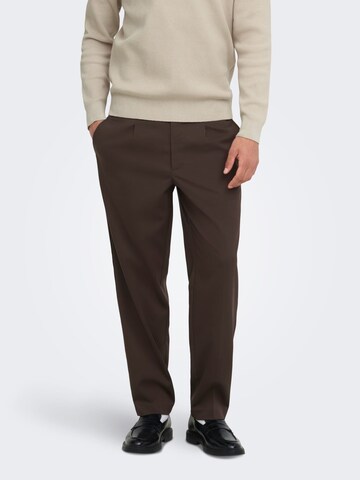 Only & Sons Sweater 'Phil' in Beige