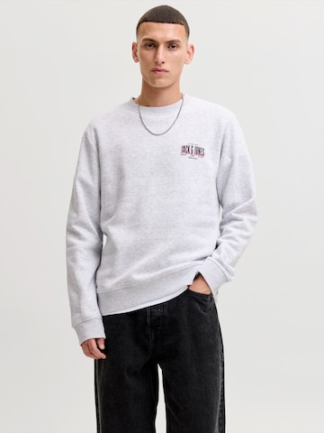 JACK & JONES Sweatshirt 'JJAERO' i grå