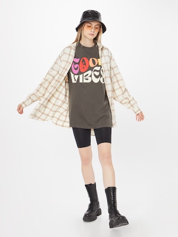 T-shirt oversize Cotton On en gris