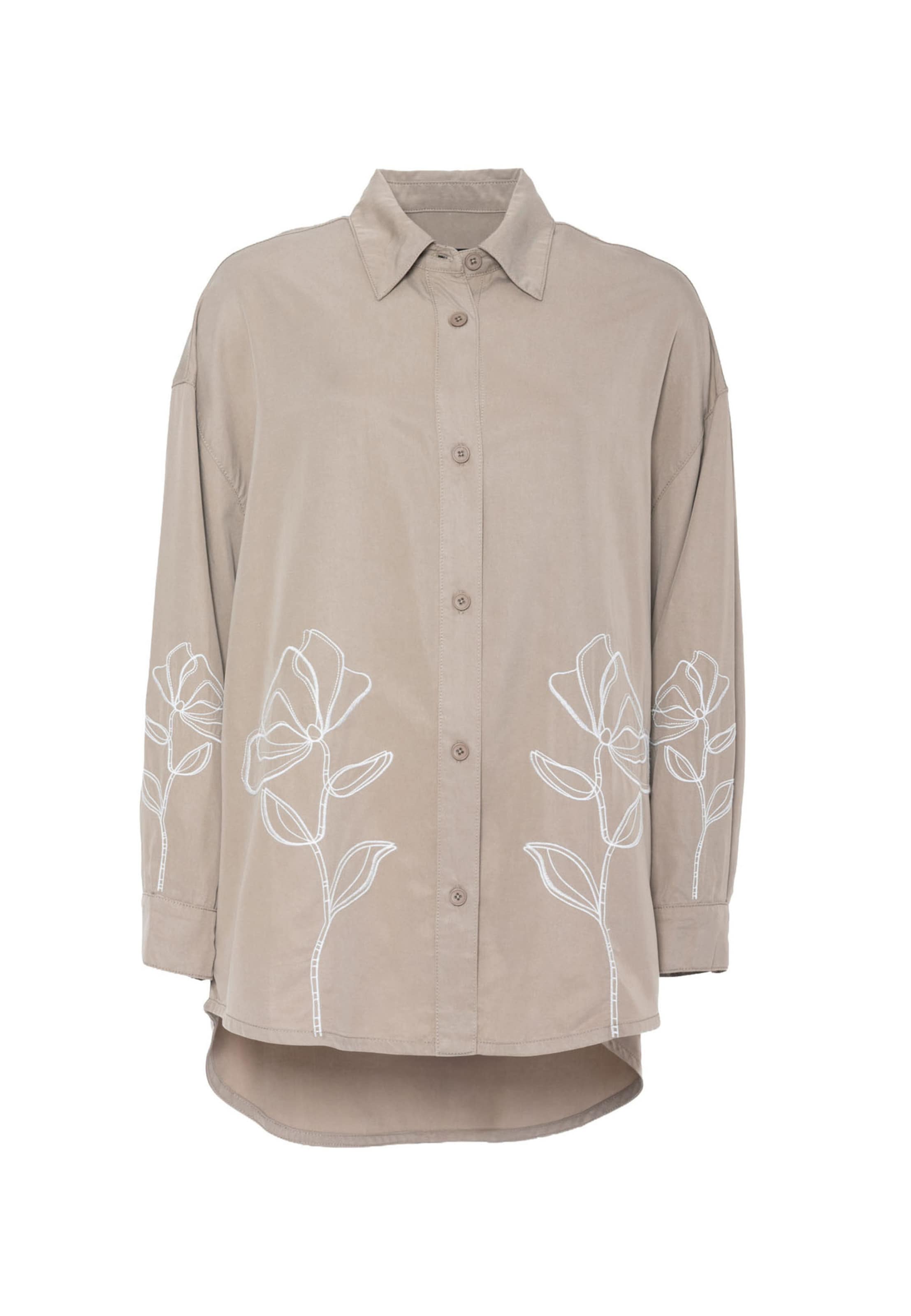 Elias Rumelis Blouse 'ELOWYN' in Beige: voorkant