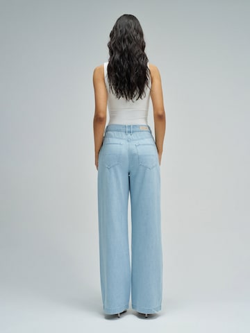 Salsa Jeans Regular ChinoHosen Chino in Blau