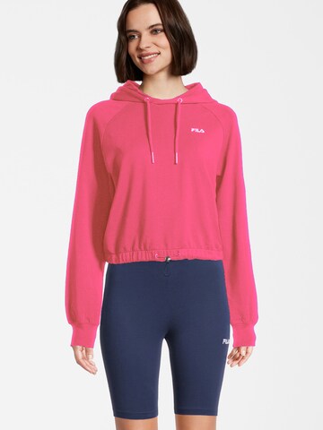 FILA Athletic Sweatshirt 'BAALBERGE' in Pink: front