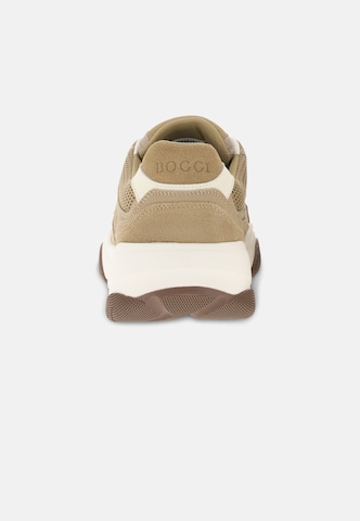 Boggi Milano Sneakers laag 'Storm' in Beige: terug