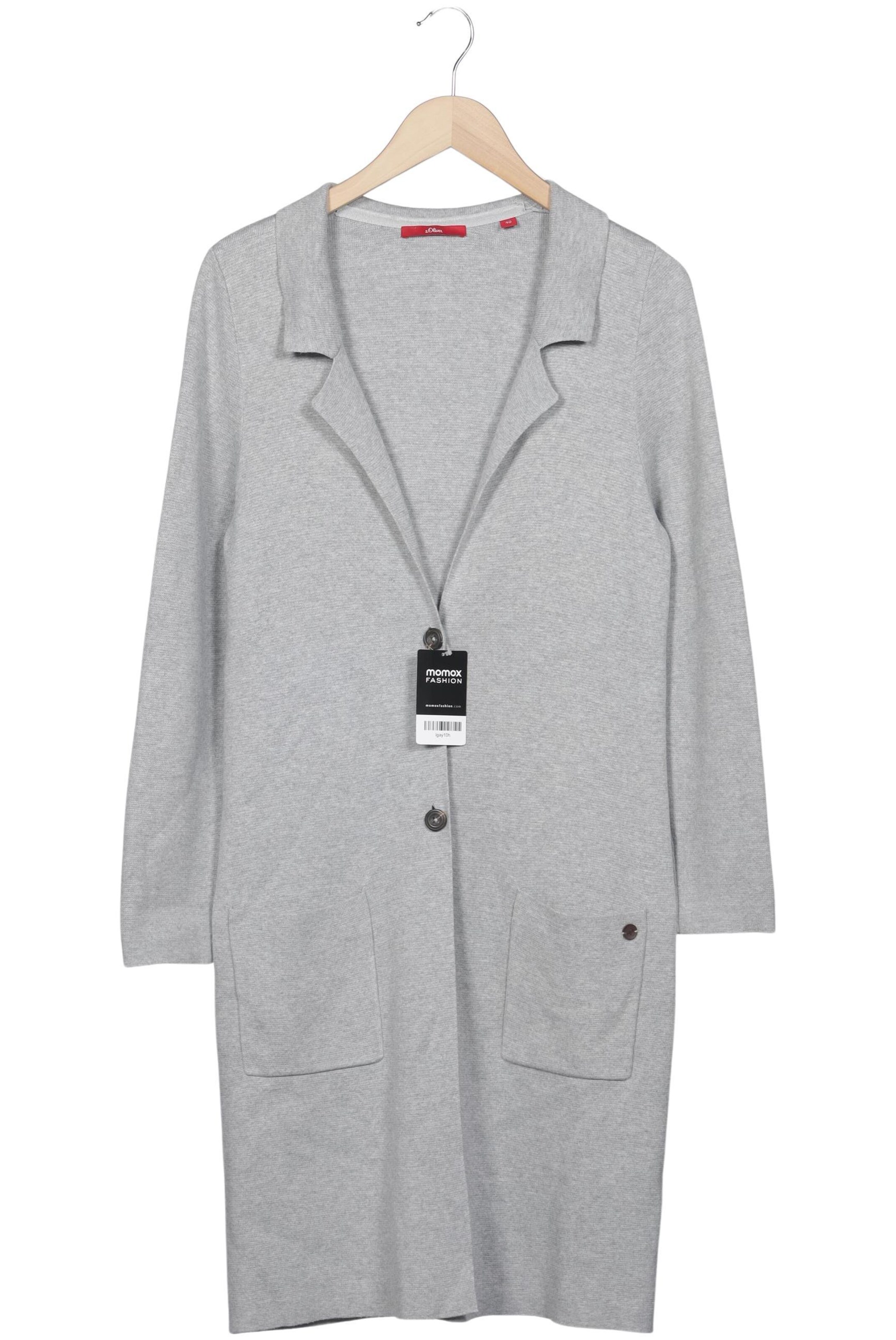 s.Oliver Sweater & Cardigan in L in Grey: front