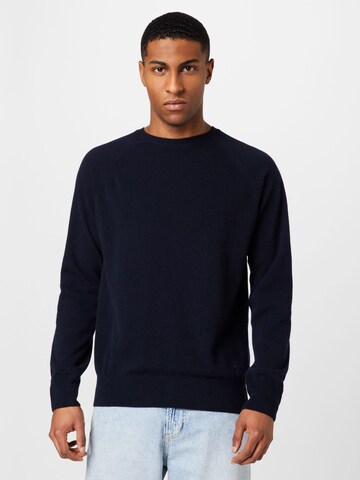 Oscar Jacobson Sweater 'Gustaf' in Blue: front