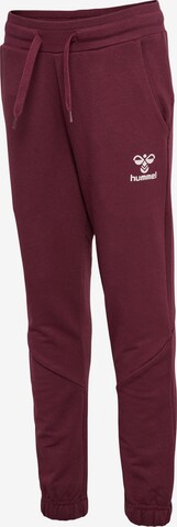 Hummel Tapered Pants 'Nuette' in Red