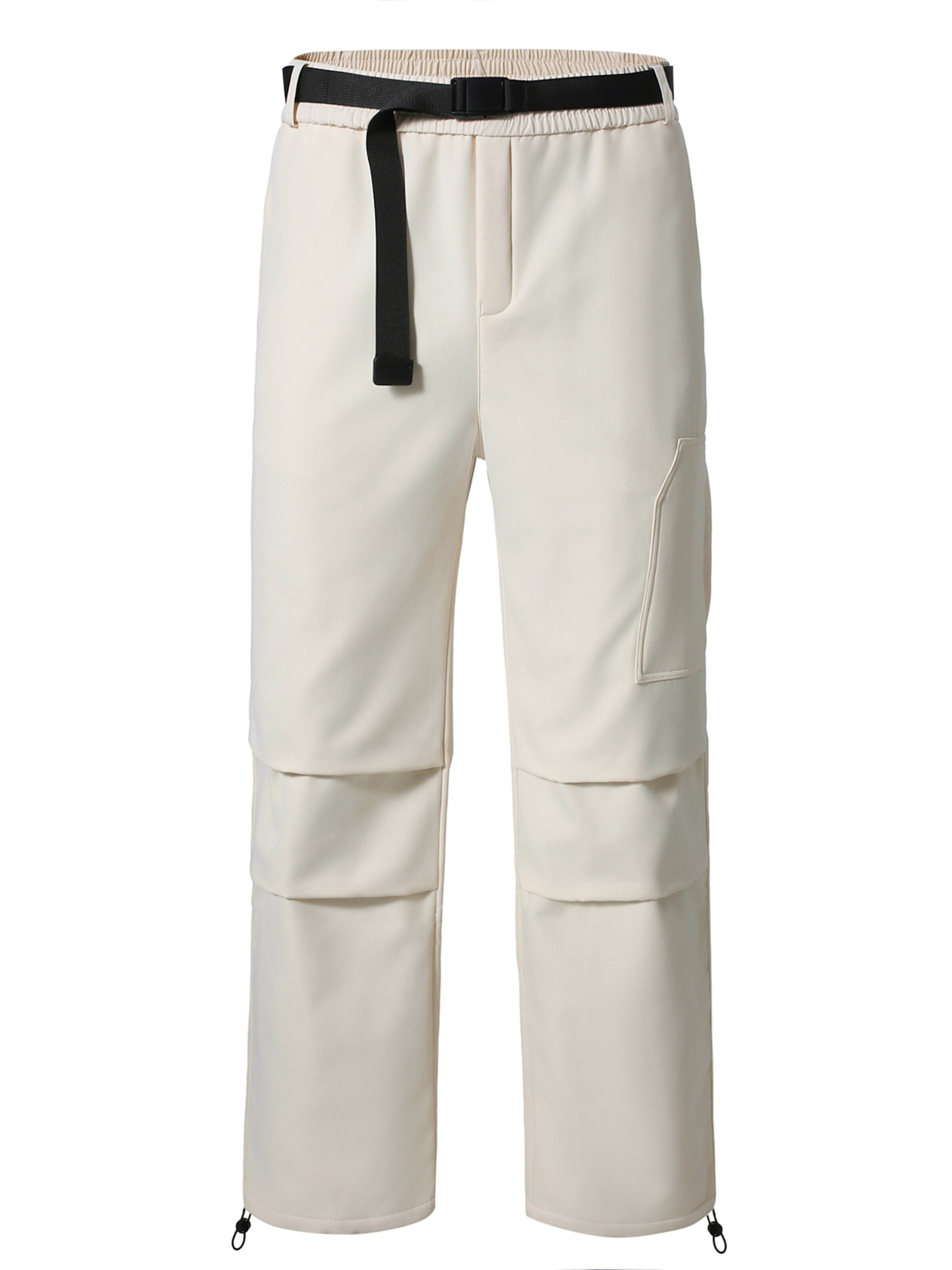 Youthup Cargohose 'Festiger'‌ in Weiß: Vorderseite