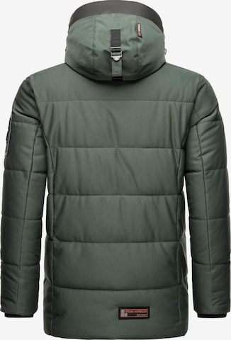 STONE HARBOUR Winter Jacket 'Mitjaa' in Green