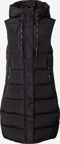 QS Bodywarmer in Zwart: voorkant