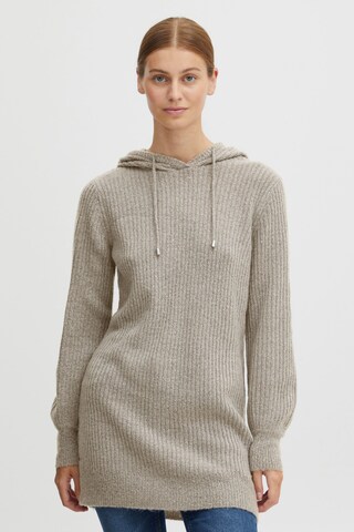 Oxmo Sweater 'Norma' in Grey: front