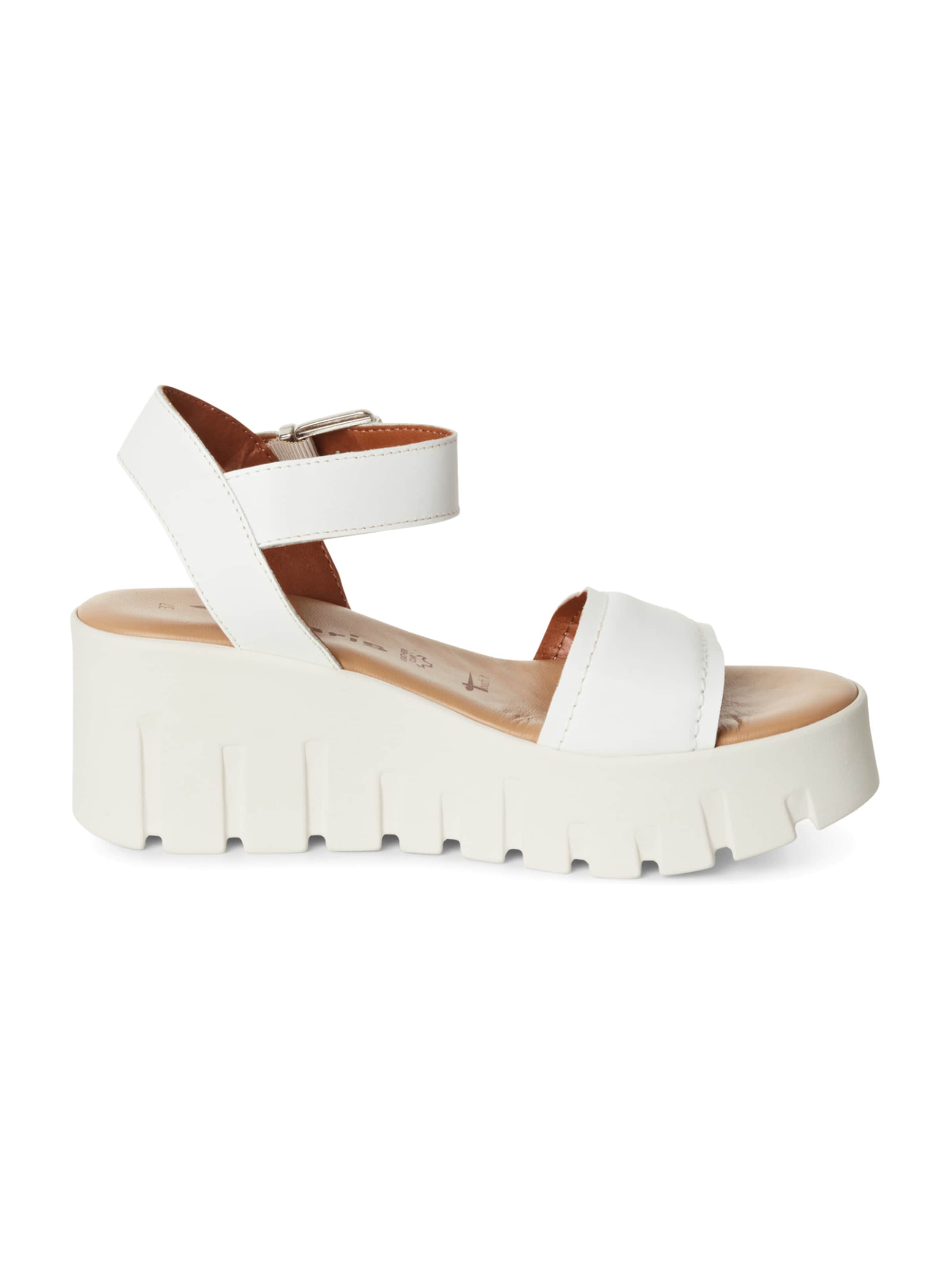 Tamaris Sandale in Weiß