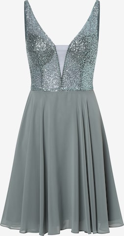 Marie Lund Cocktail Dress in Grey: front