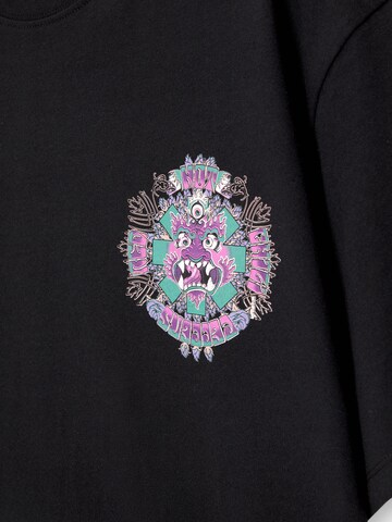 Pull&Bear T-Shirt in Schwarz