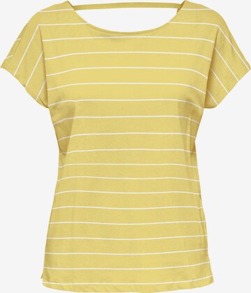 T-shirt 'MAY' ONLY en jaune : devant