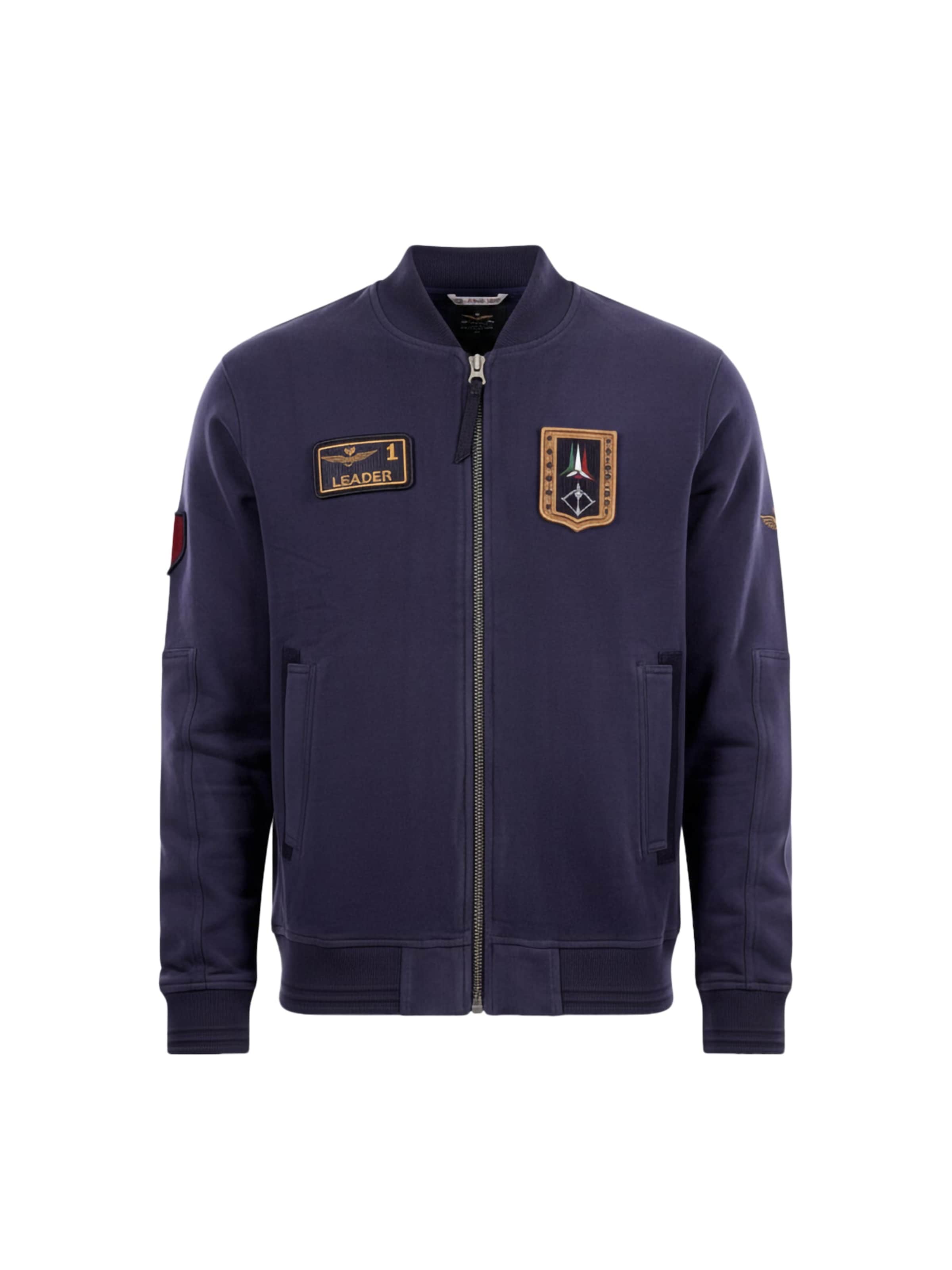 Aeronautica Militare Zip-Up Hoodie in Dark blue, Item view